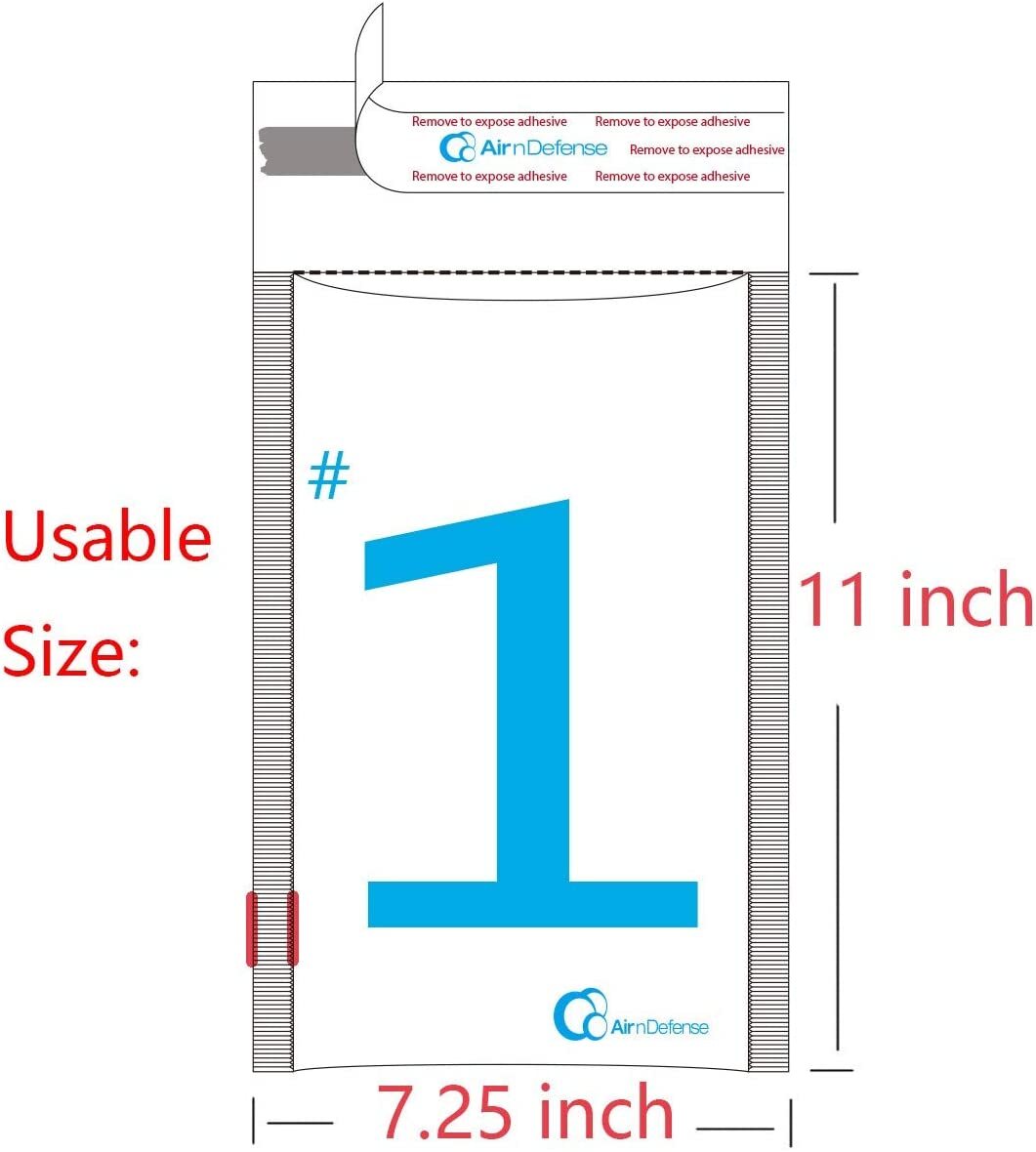 1000 #1 7.25×12 Poly Bubble Padded Envelopes Mailers Shipping Bags AirnDefense