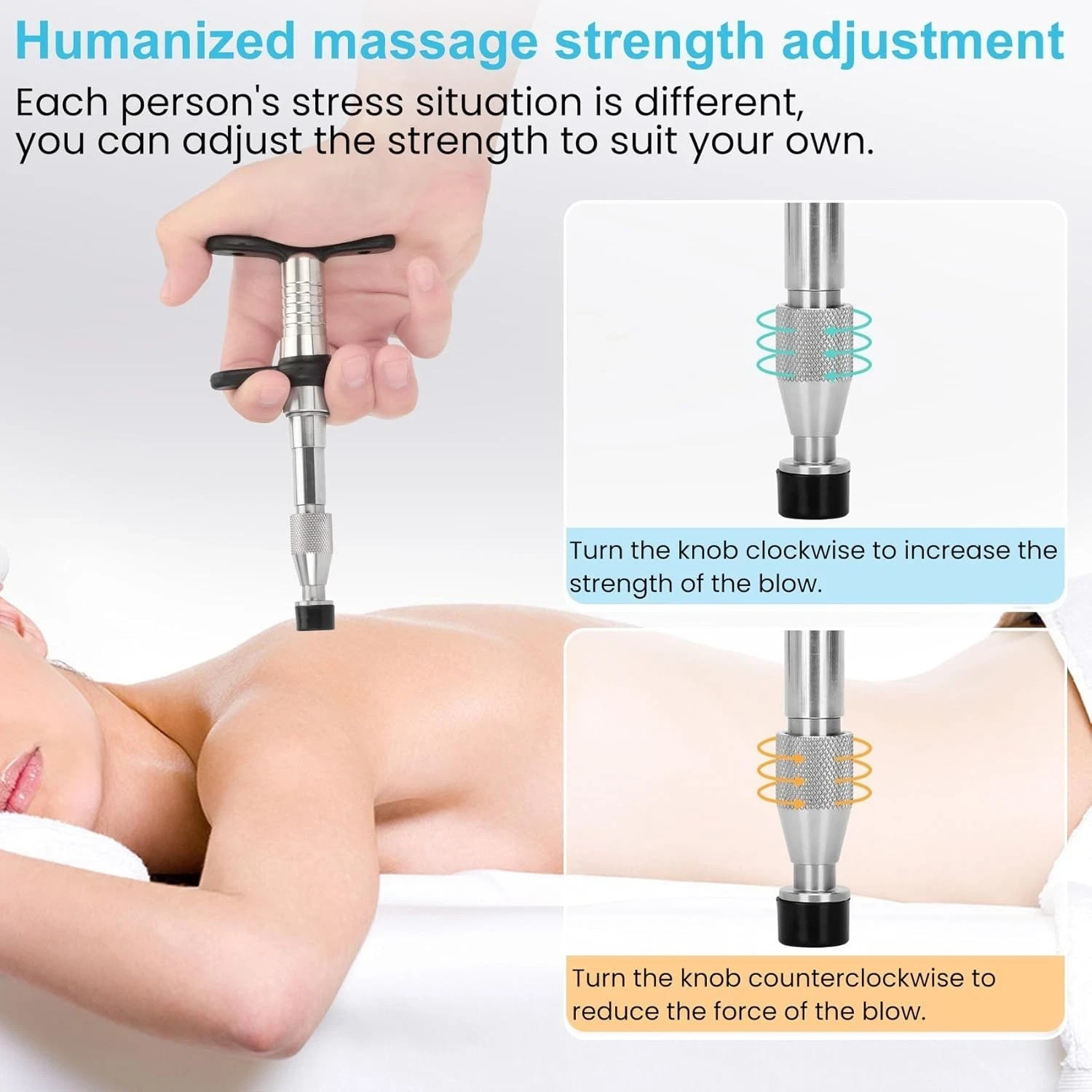 Activator Chiropractic Tool, Chiropractor Massage Tool for Face, Joint Pain and