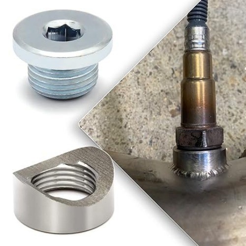 M18X1.5 Bung and Plug Notched Style Stepped Notched Style Mounting Bung and Plug