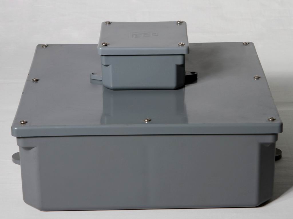 PVC Junction Box ETL Gray Outdoor Electrical Enclosure NEMA Rated Waterproof lot