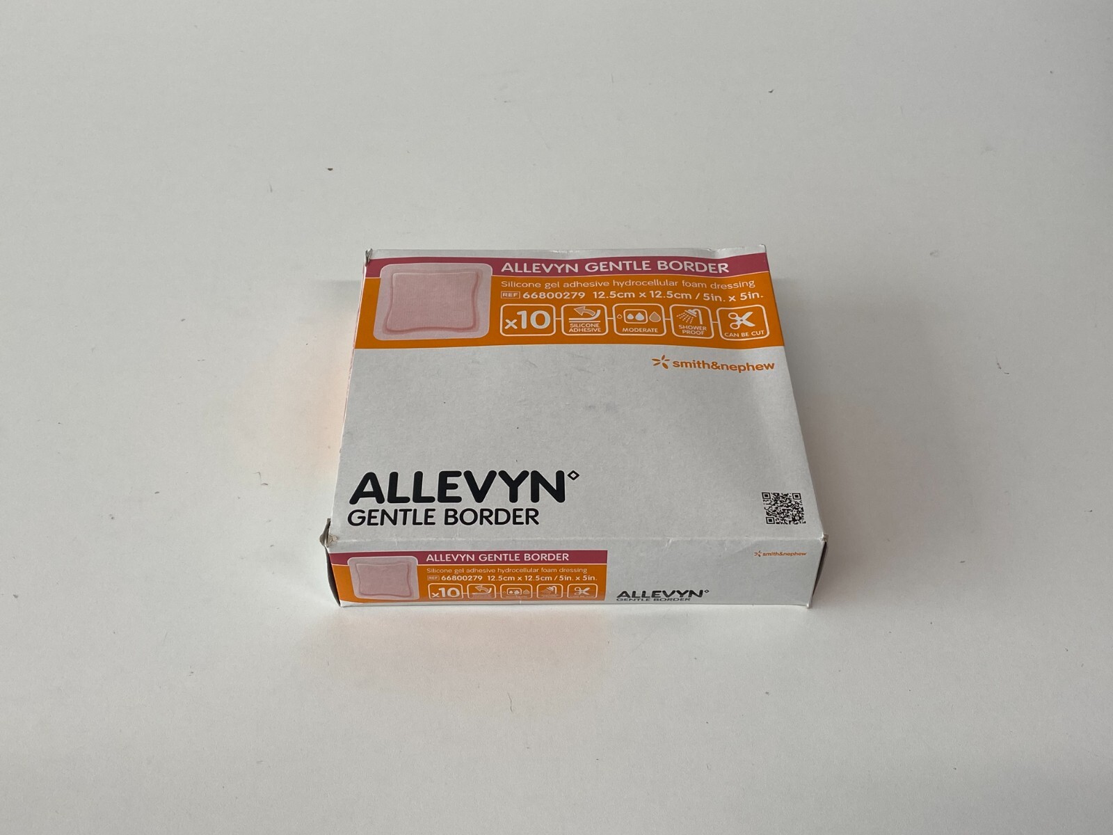*H31*: 2 Boxes (10/Box) Allevyn Gentle Border 66800279 Exp 2026-03