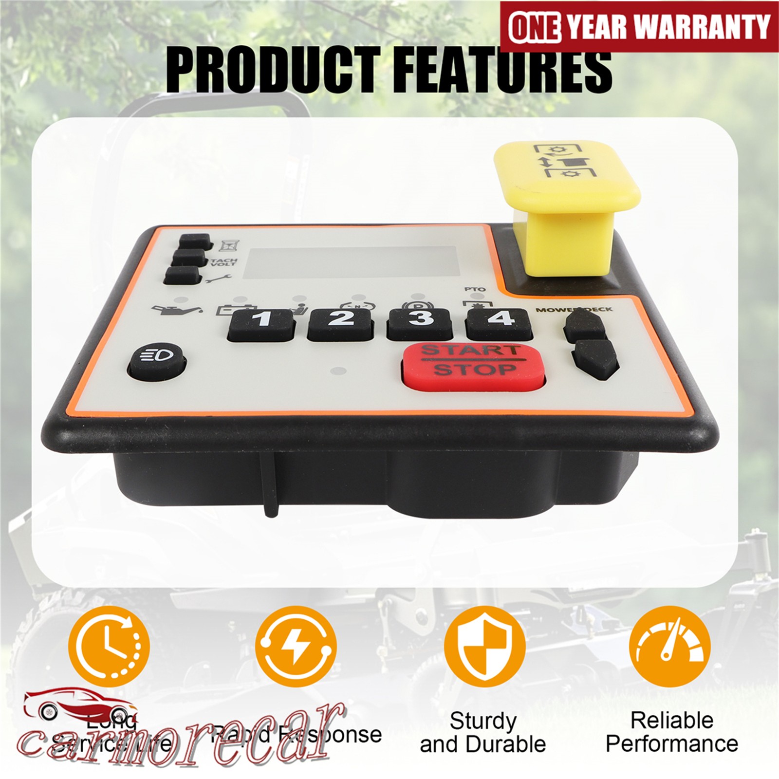Control Panel Console Keypad For Spartan Mower Carb 486-0058-00, 486-0057-00