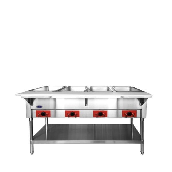 Atosa CSTEA-4C 4 OPEN WELL STEAM TABLE ELECTRIC