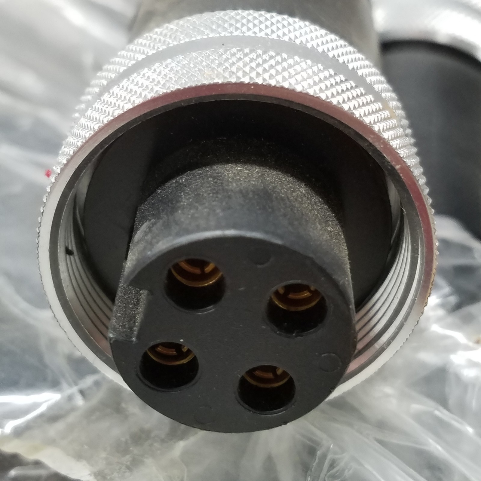 Woodhead CC4030K17M250G Double Ended Cordset, 4 Pole, male/Female Str/Str, 10Awg
