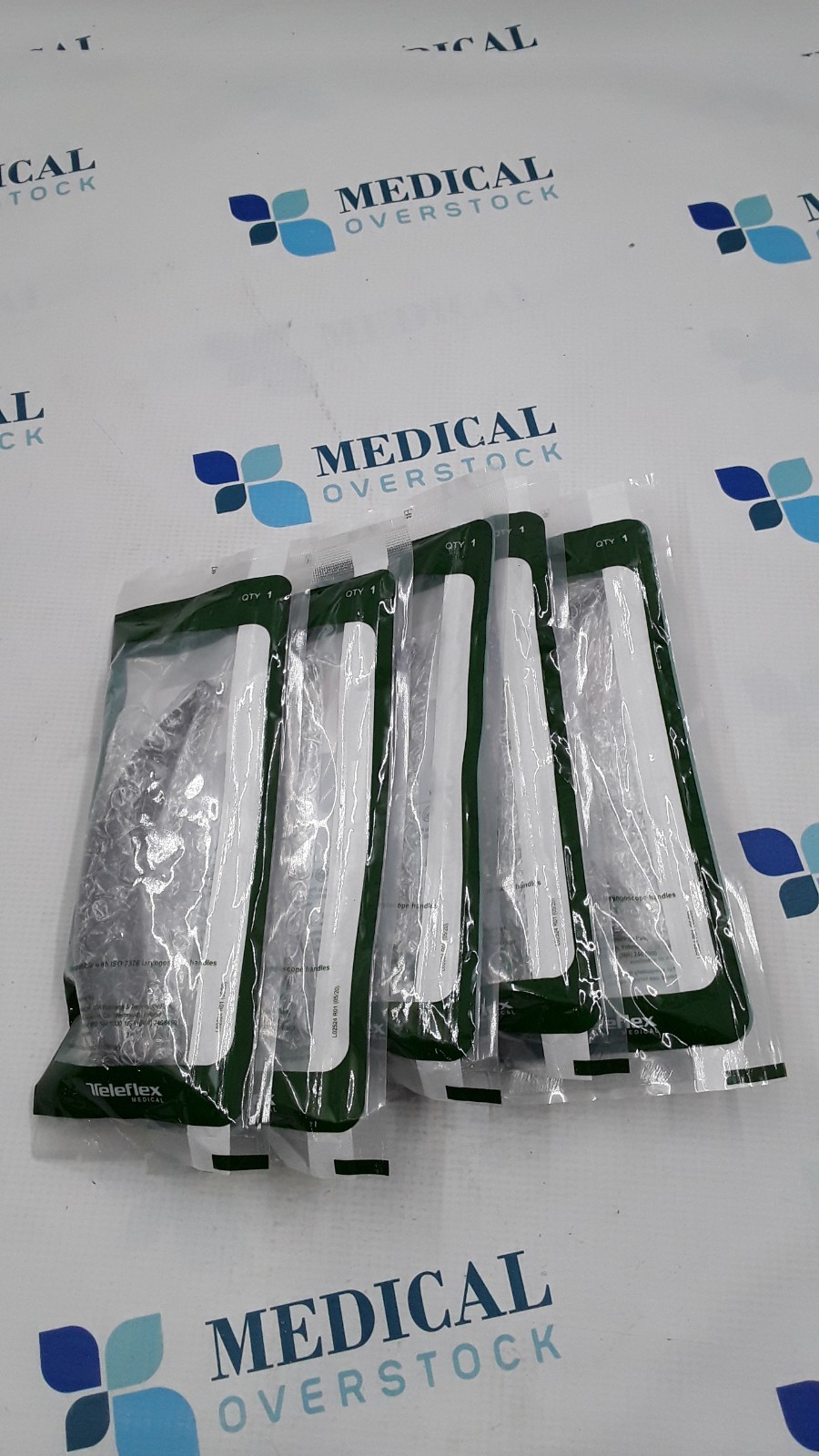 Teleflex Rusch Polaris Single Use Laryngoscope Blade MAC 4 REF 4150140 Lot of 5