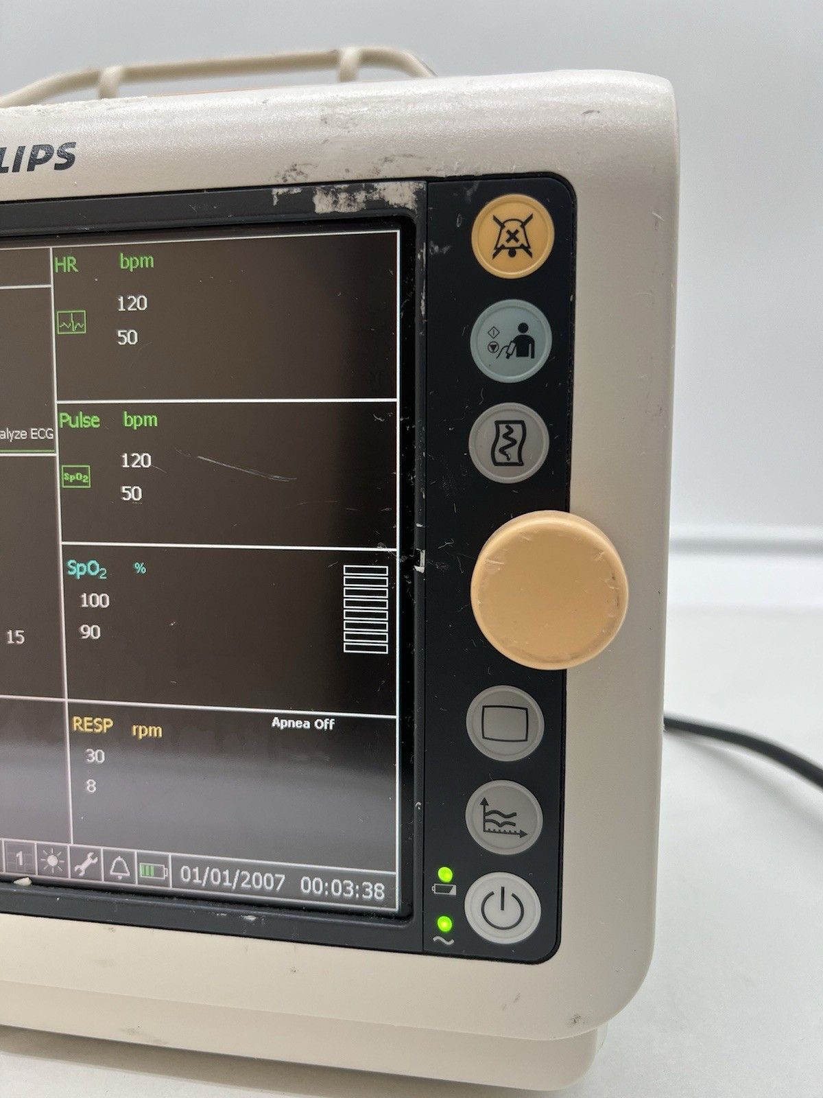 Philips SureSigns VM6 Vital Signs Monitor (For Parts)