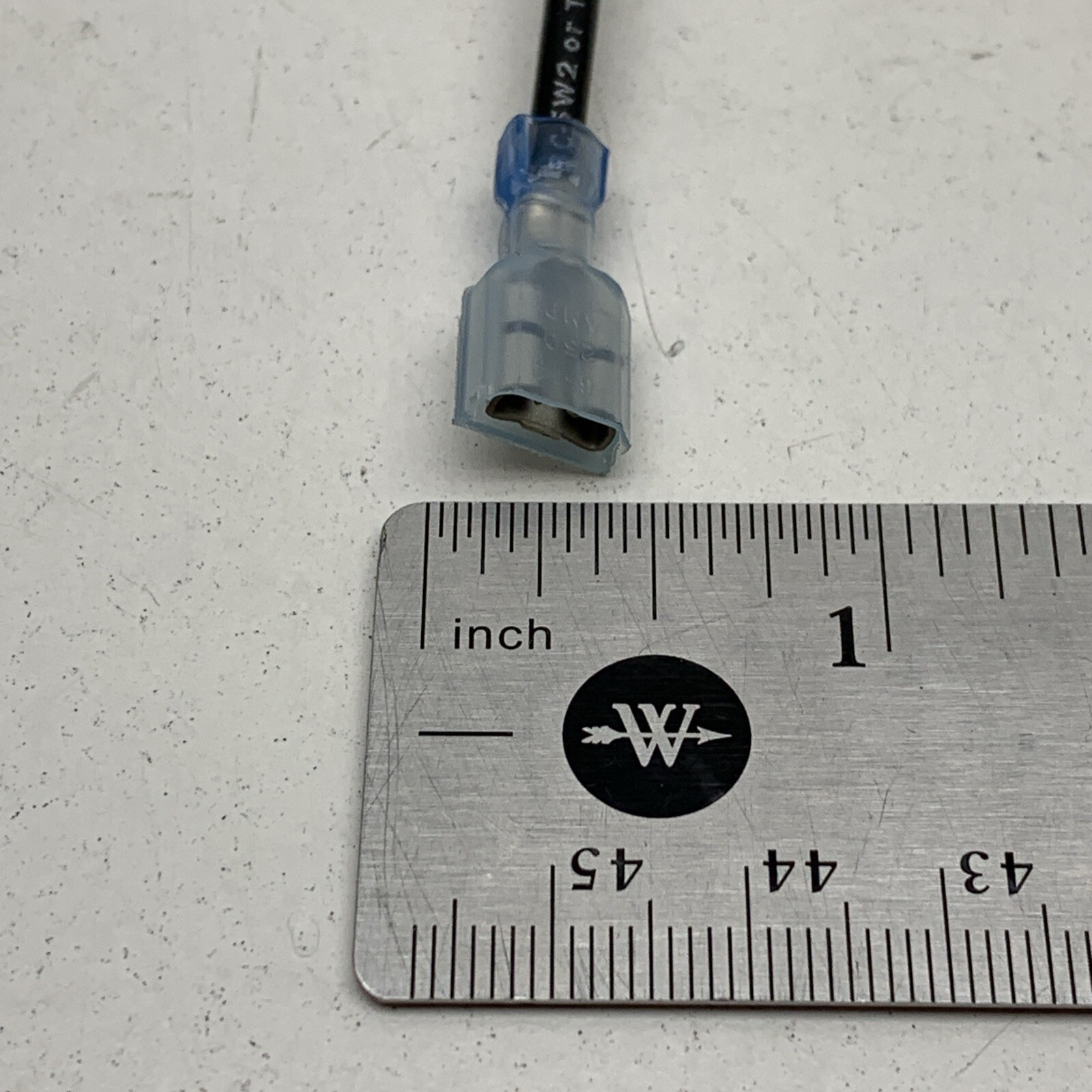 (10pcs) 14AWG MTW 24″ Jumper Wire with 1/4″ Spade Blade Quick Connect Terminals