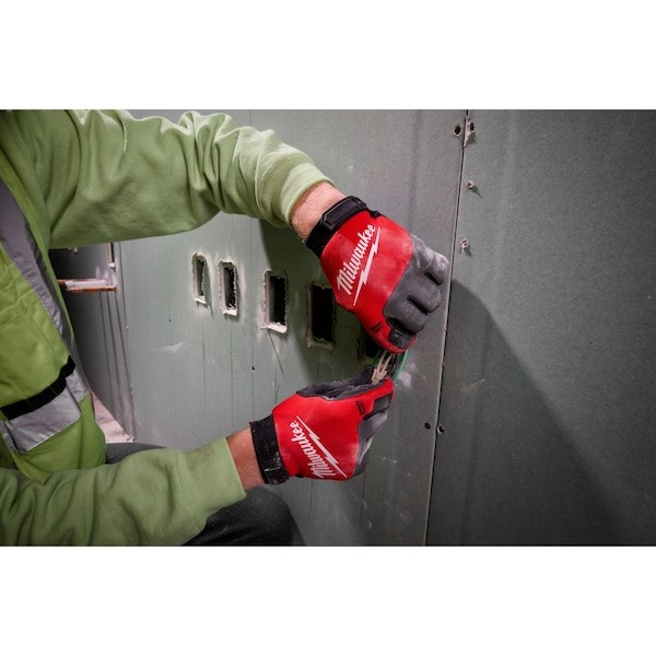 Milwaukee Tool 48-73-8524 Work Glove, Synthetic Leather Palm, Breathable