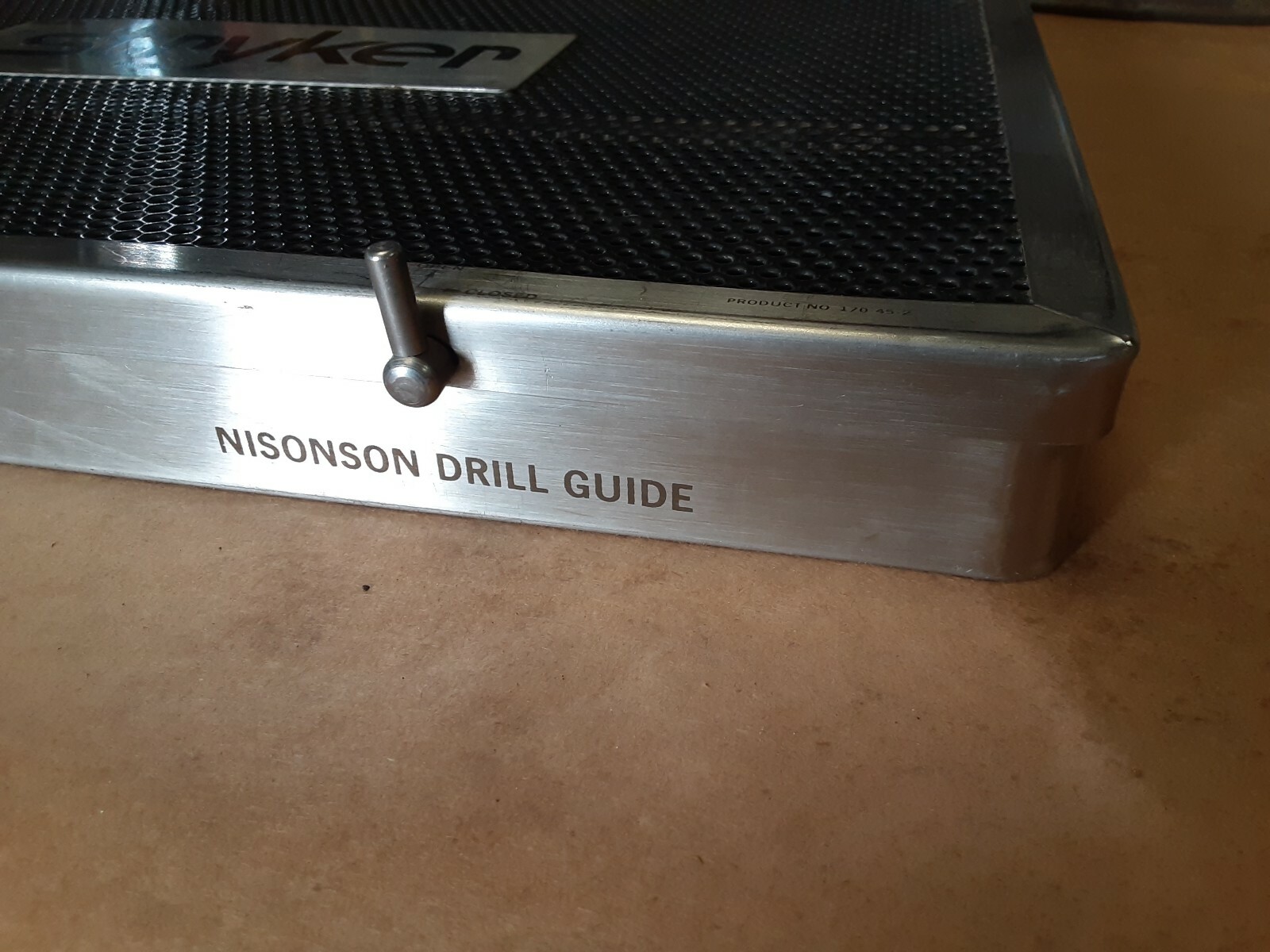 Stryker Product No 170-45 – 2 Nisonson drill Guide Sterilization Case only