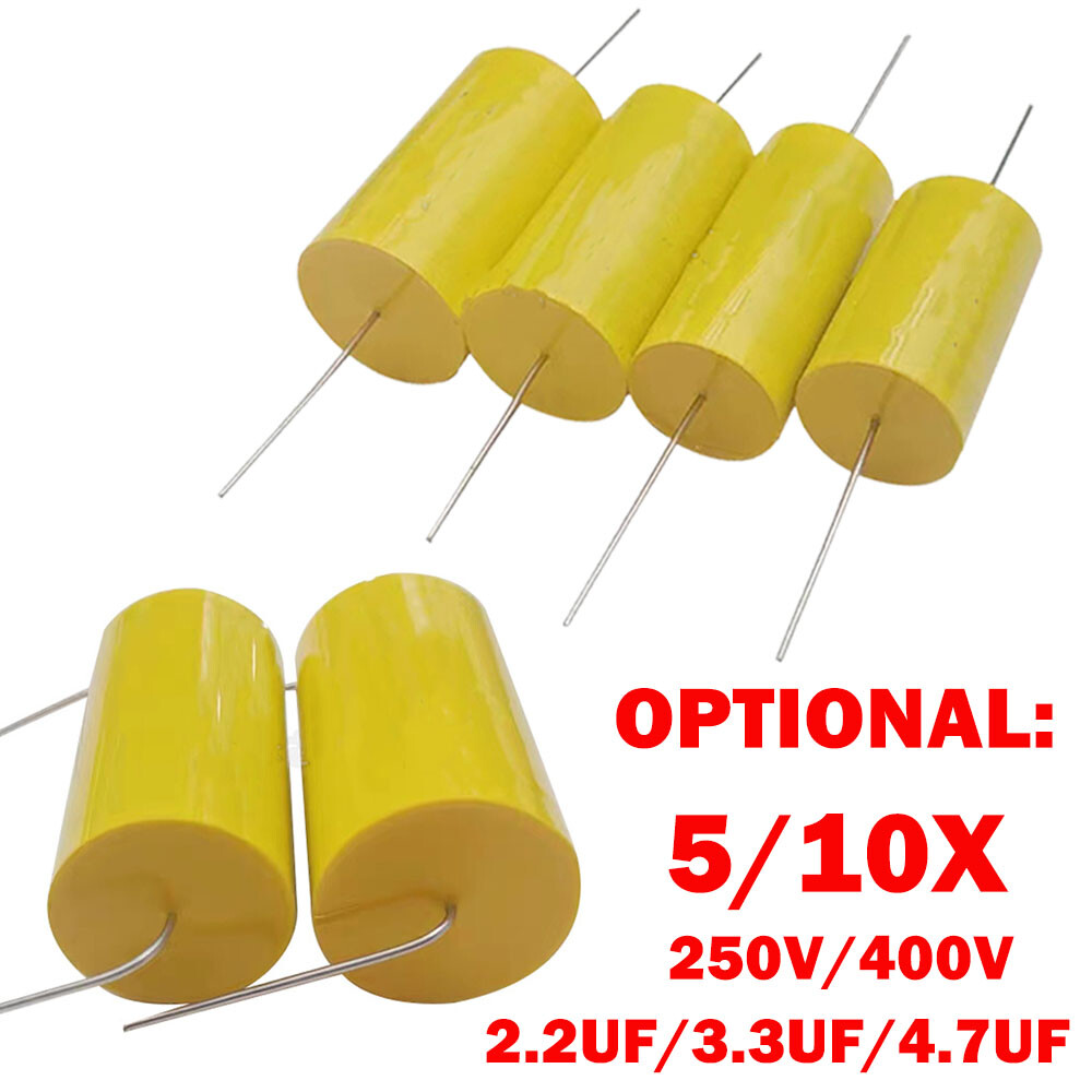 250/400V 2.2/3.3/4.7uF For MKP Audio Metallized Polypropylene Film Capacitor US