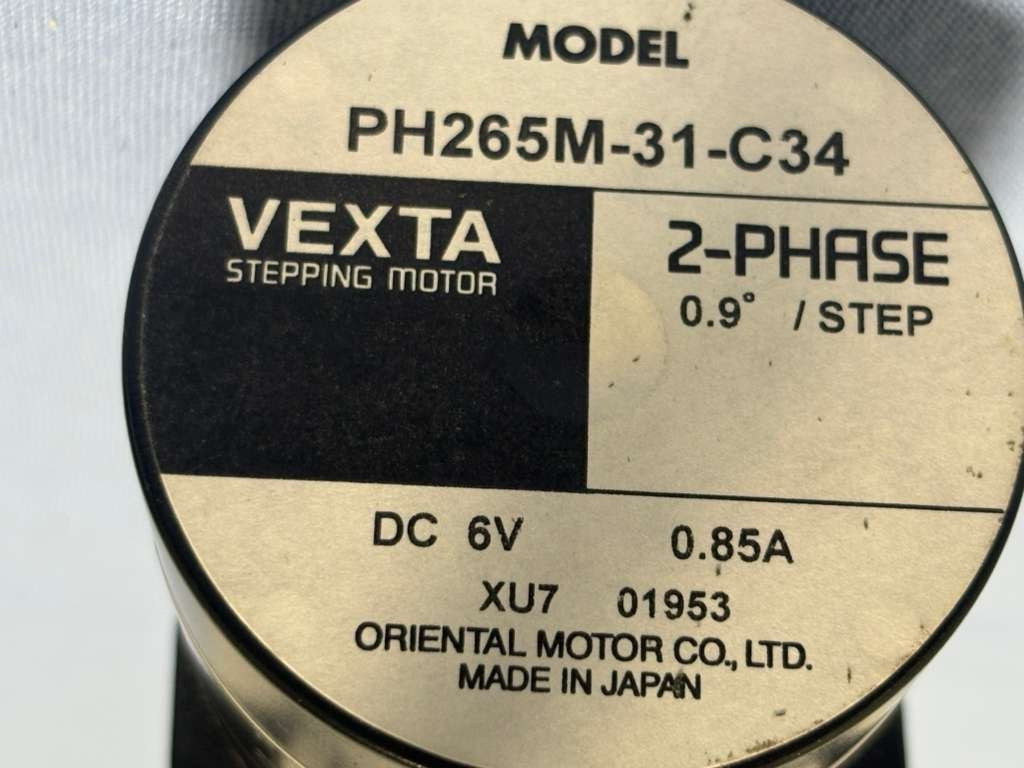 *LOT OF 2* Vexta Oriental 2-Phase Stepping Motor Model PH265M-31-C34