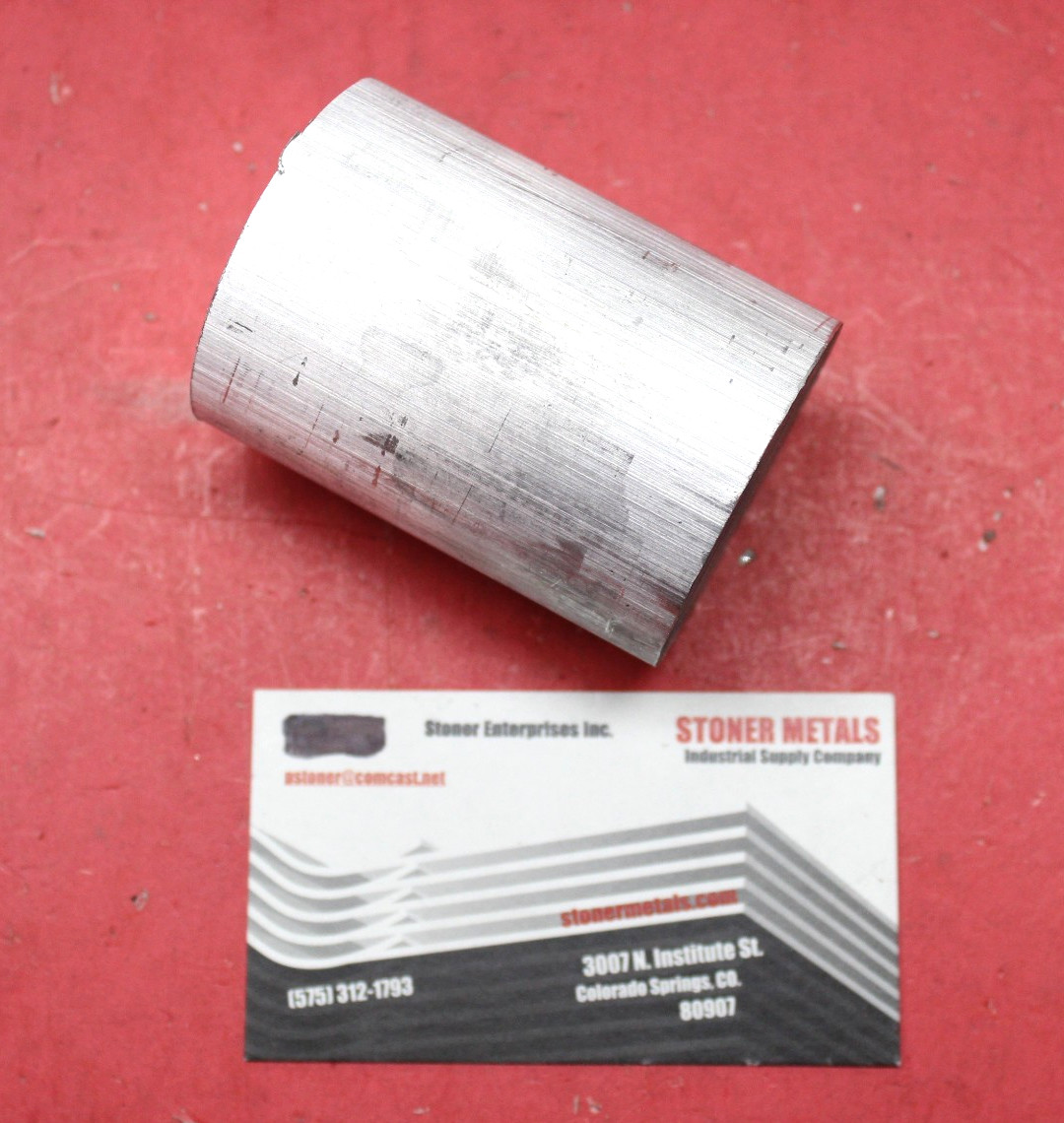 1-7/8″ ALUMINUM ROUND ROD 6061 T6511 x 2″ long Solid Extruded Bar Stock Cut New