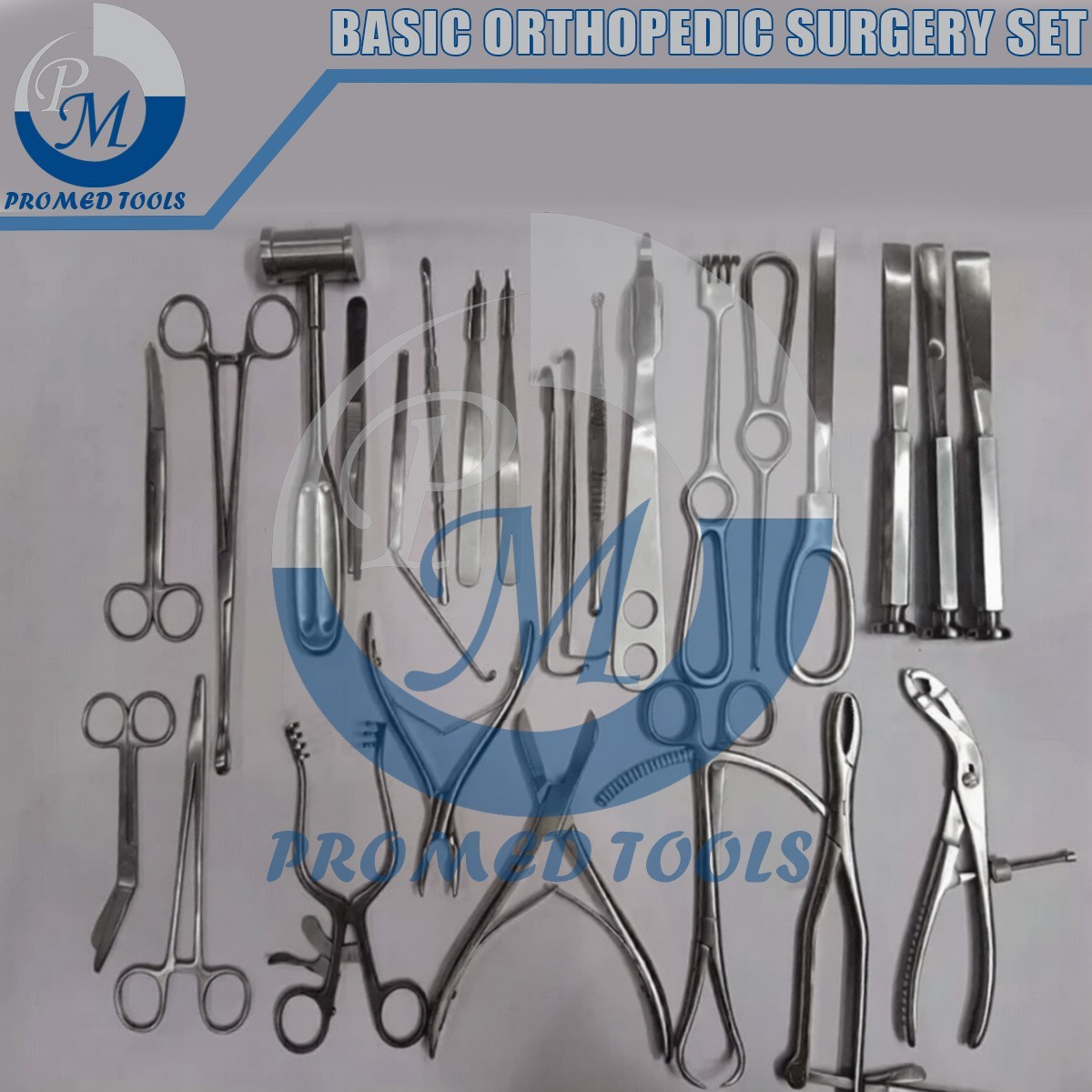 Basic Orthopedic Surgery Set of 25 Pcs Surgical Orthopedic instruments