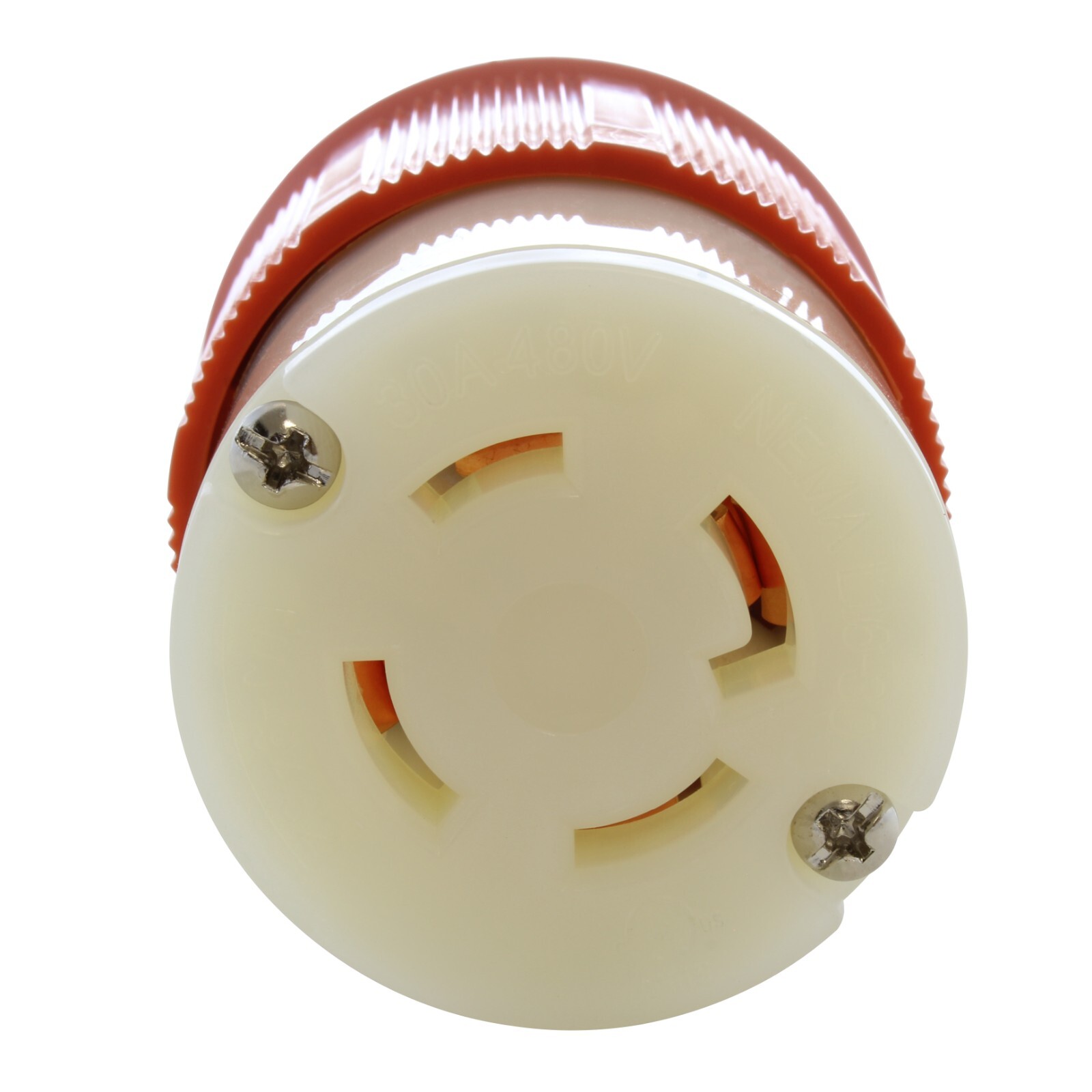30A 480V NEMA L16-30R 4-Prong Locking Female Connector Assembly by AC WORKS®