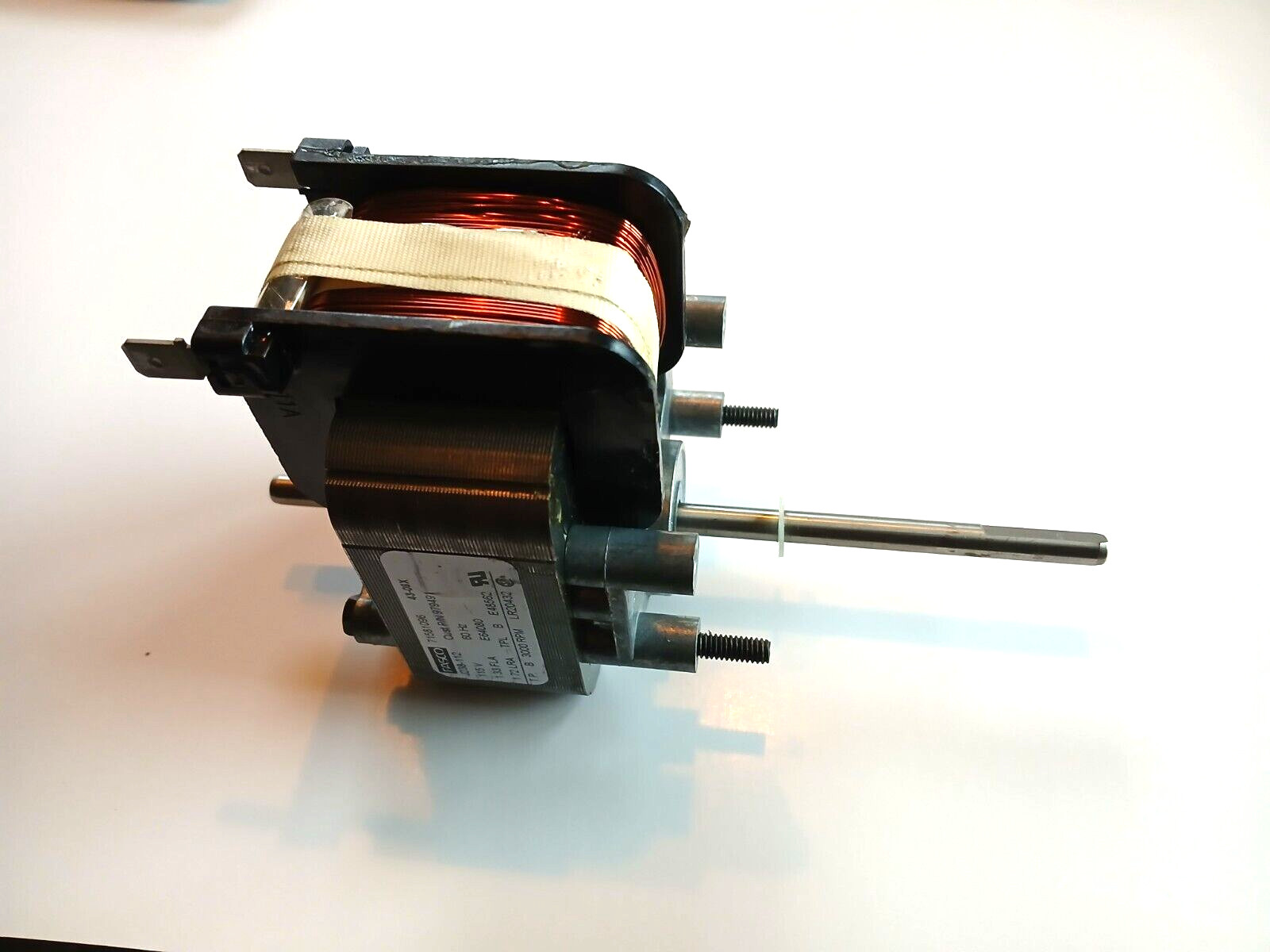 FASCO MOTOR Shaded Pole C-Frame – 3000 RPM – 115V, 1.3 Amp, Evaporator Fan Motor