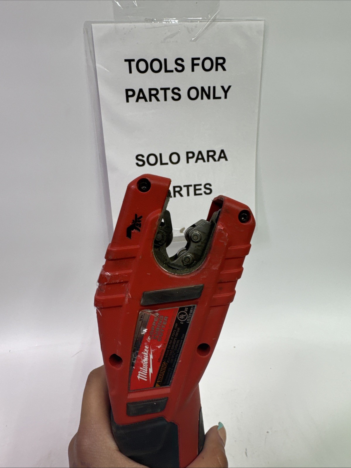 Milwaukee 2471-20 M12 Cordless Copper Tubing Cutter – Red H71