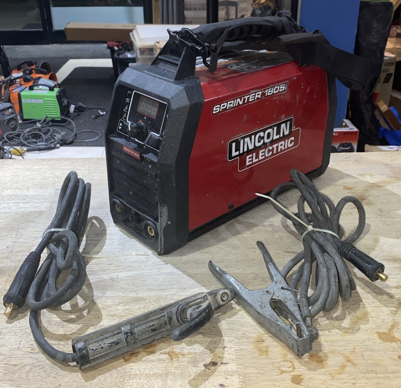 Lincoln Electric SPRINTER 180Si Stick Welder DC Polarity SPRINTER 180Si READ