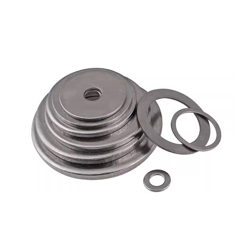 SUS 201 Stainless Steel – Flat Washers Gasket Rings Shim M3 M4 M5 M6 M8 M10 M12