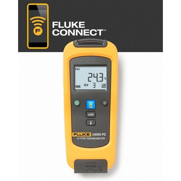 Fluke Flk-V3000fc K Ac Voltage Module Kit, 0.1Mv To 1000V Ac/V Dc, 10 In