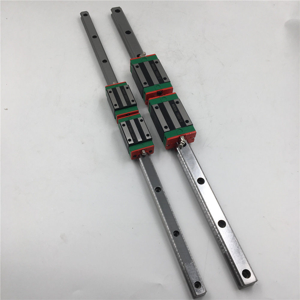 25mm HIWIN Linear Guide Rail HGR25 800mm & 2pcs HGH25CA Rail Block Slider CNC