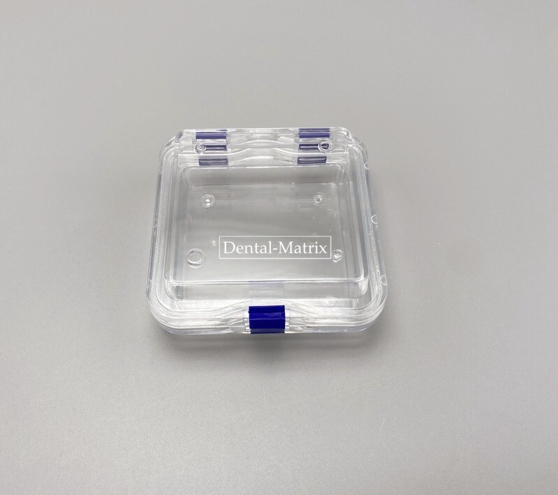 10 Pcs Denture False Teeth Membrane Case Container Hinged Display Box Jewelry