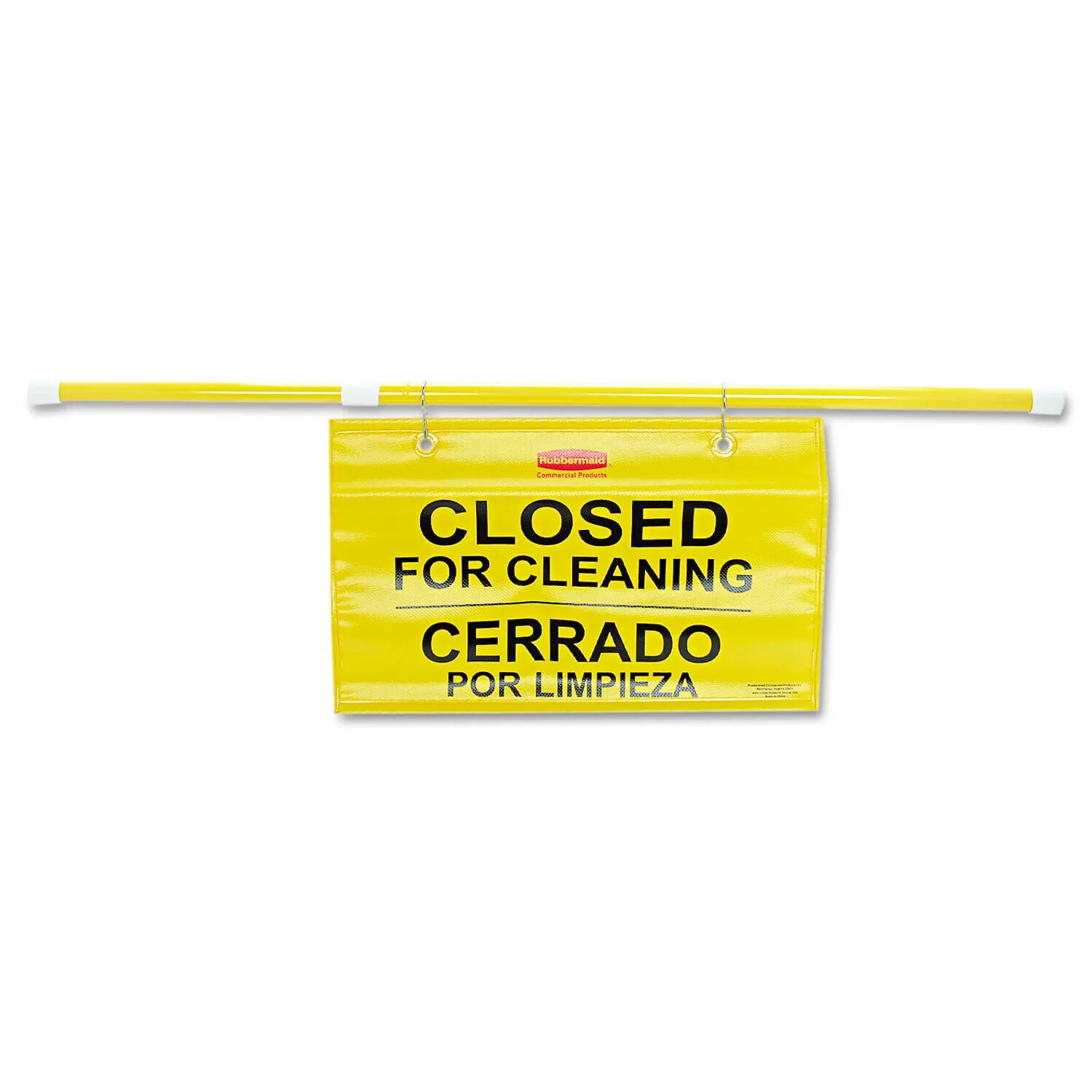 Rubbermaid FG9S1600 Multilingual Closed for Cleaning Safety Sign