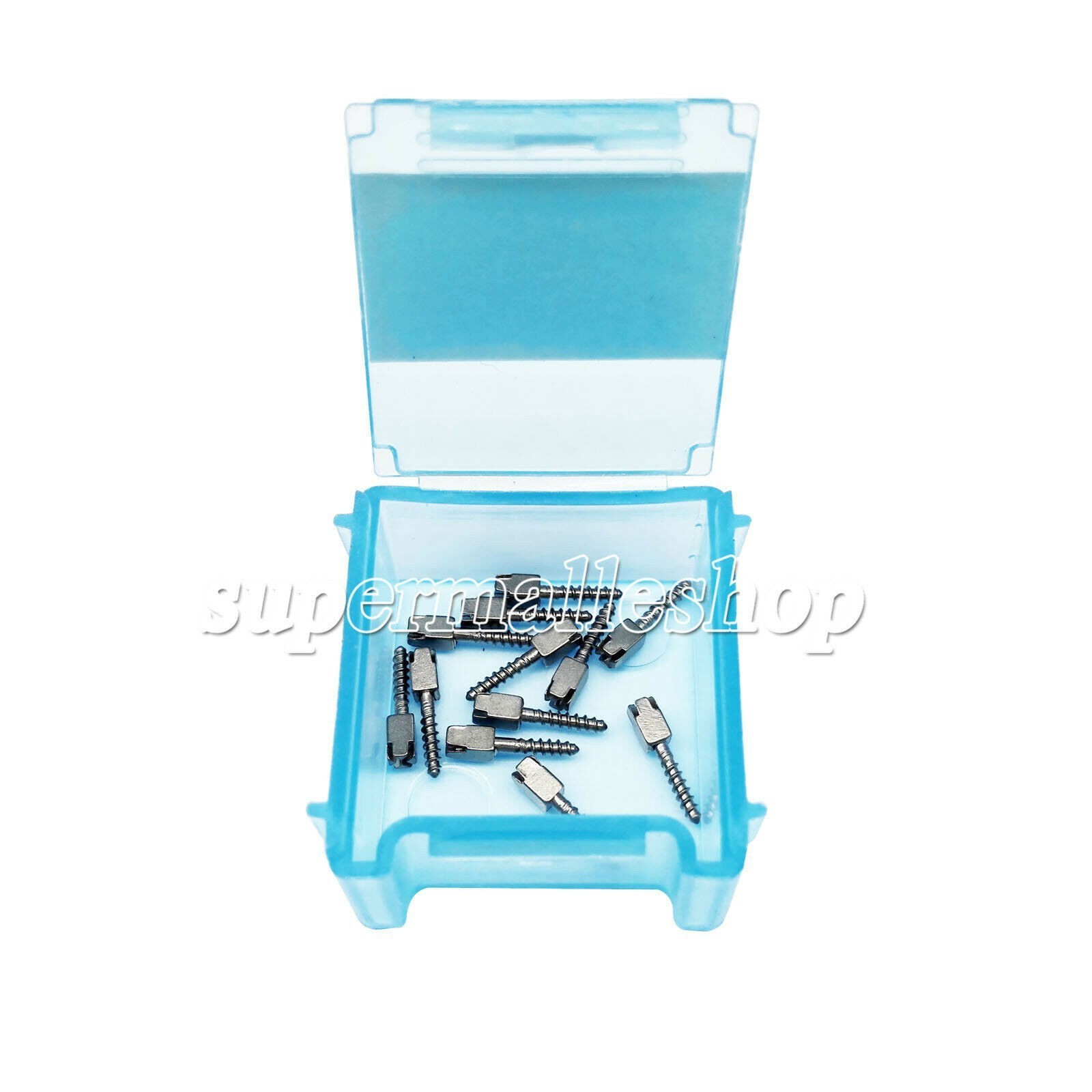 12Pcs/Box Dental Endodontic Screw Posts Gold Plated Conical Kits Refill All Size