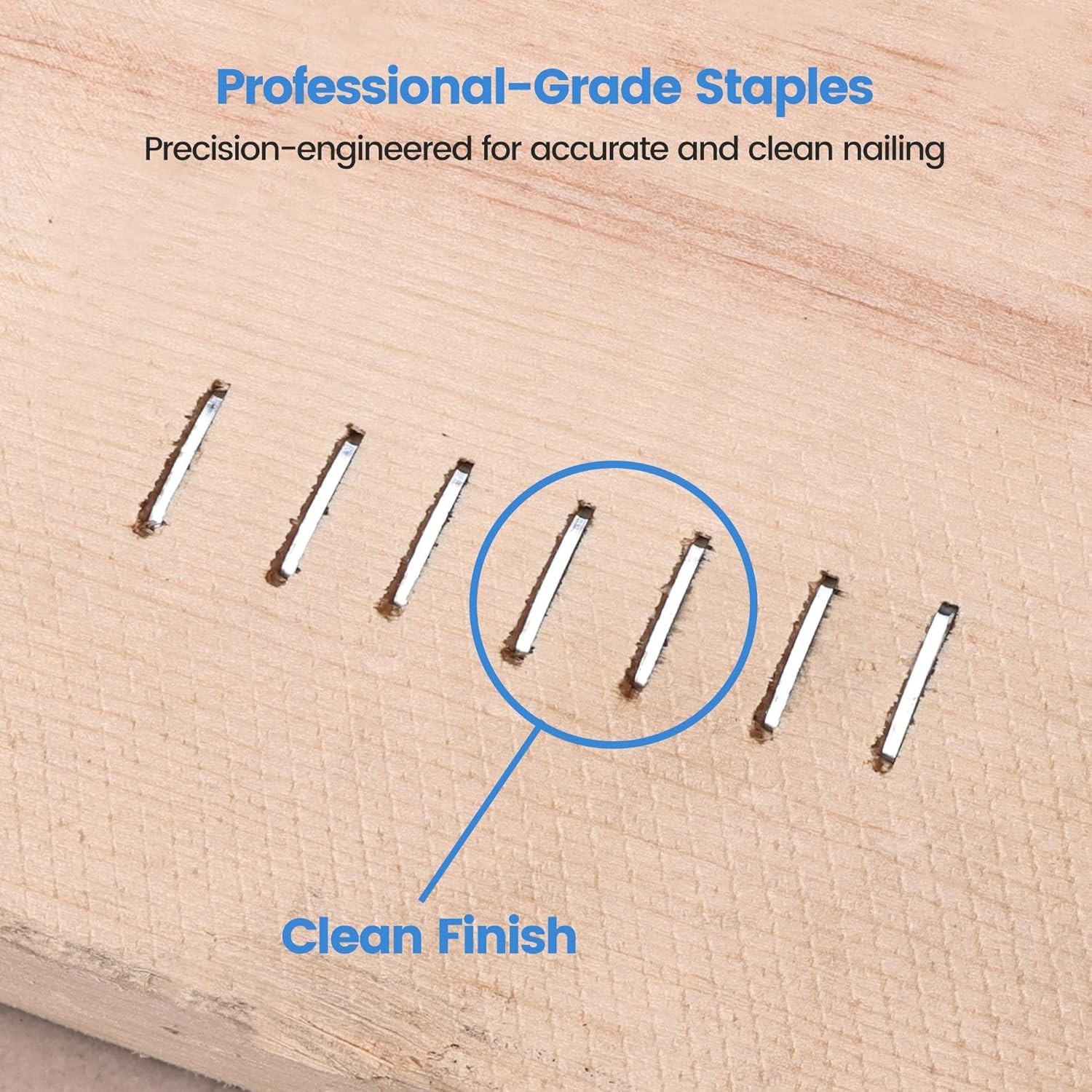 Meite 20 Gauge 7/16″ Crown From 1/4″ to 7/8″ Length Galvanized Upholstery Staple
