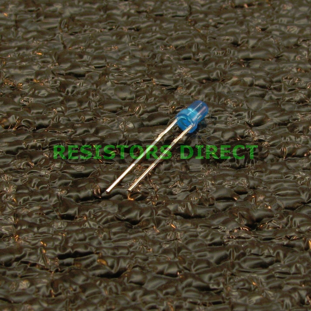 25pcs Round 3mm Blue T1 LED 400 MCD Diffused Kit HAM Radio US Seller 25x V01