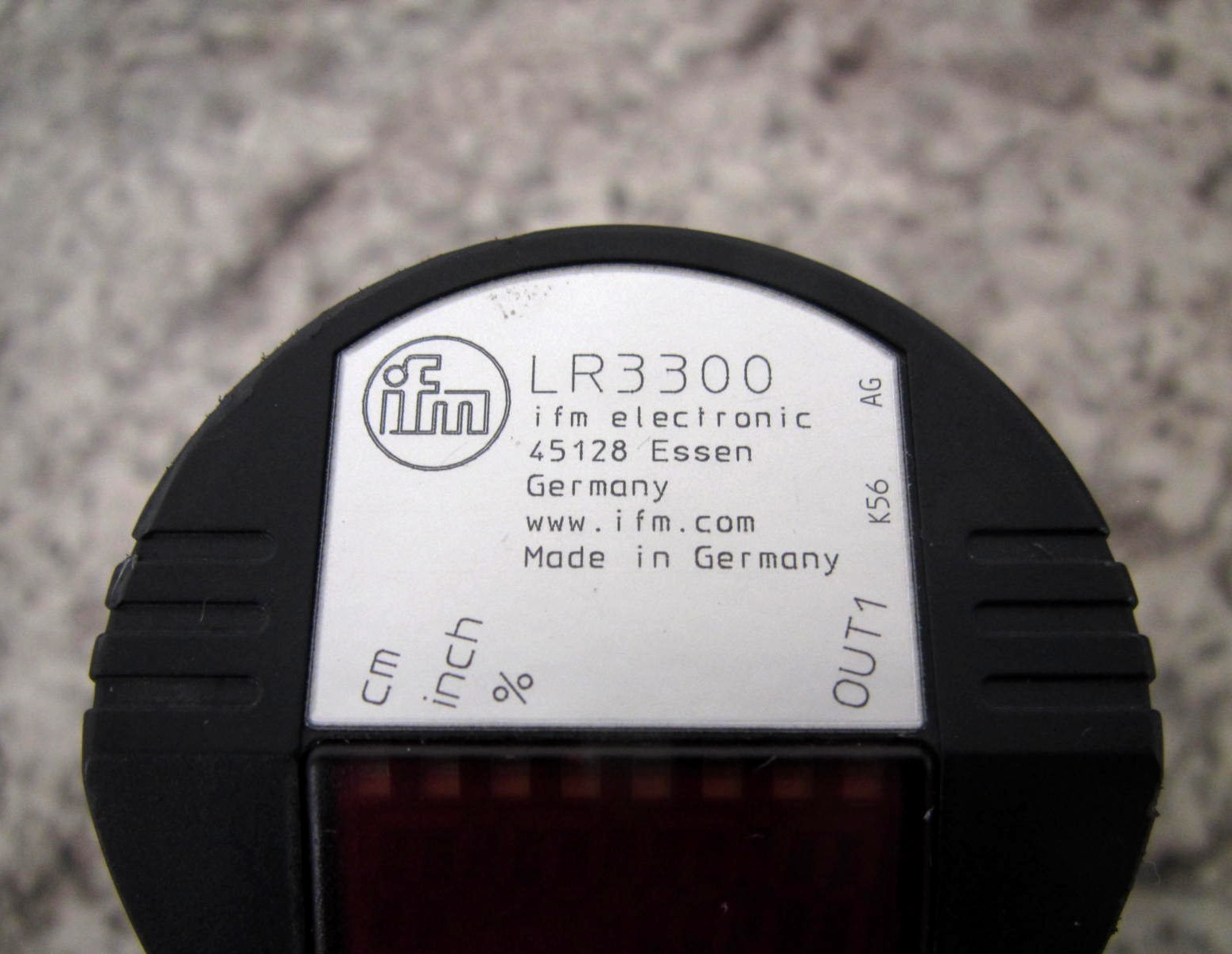 IFM LR3300 / LR0000B-BN34AMPKG/US Continuous Level Sensor Used Free Shipping