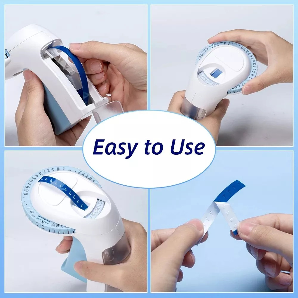 DYMO Embossing Label Maker with 6 DYMO Label Tapes | Organizer Xpress, Pro Label