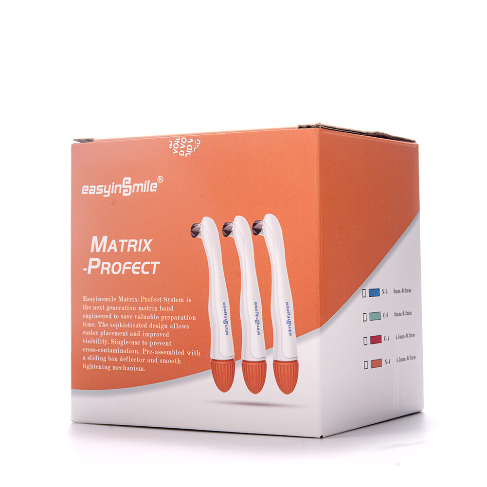 10/50 Dental Pro Matrix Bands Disposable Matrices Bands System Adjustable Hold