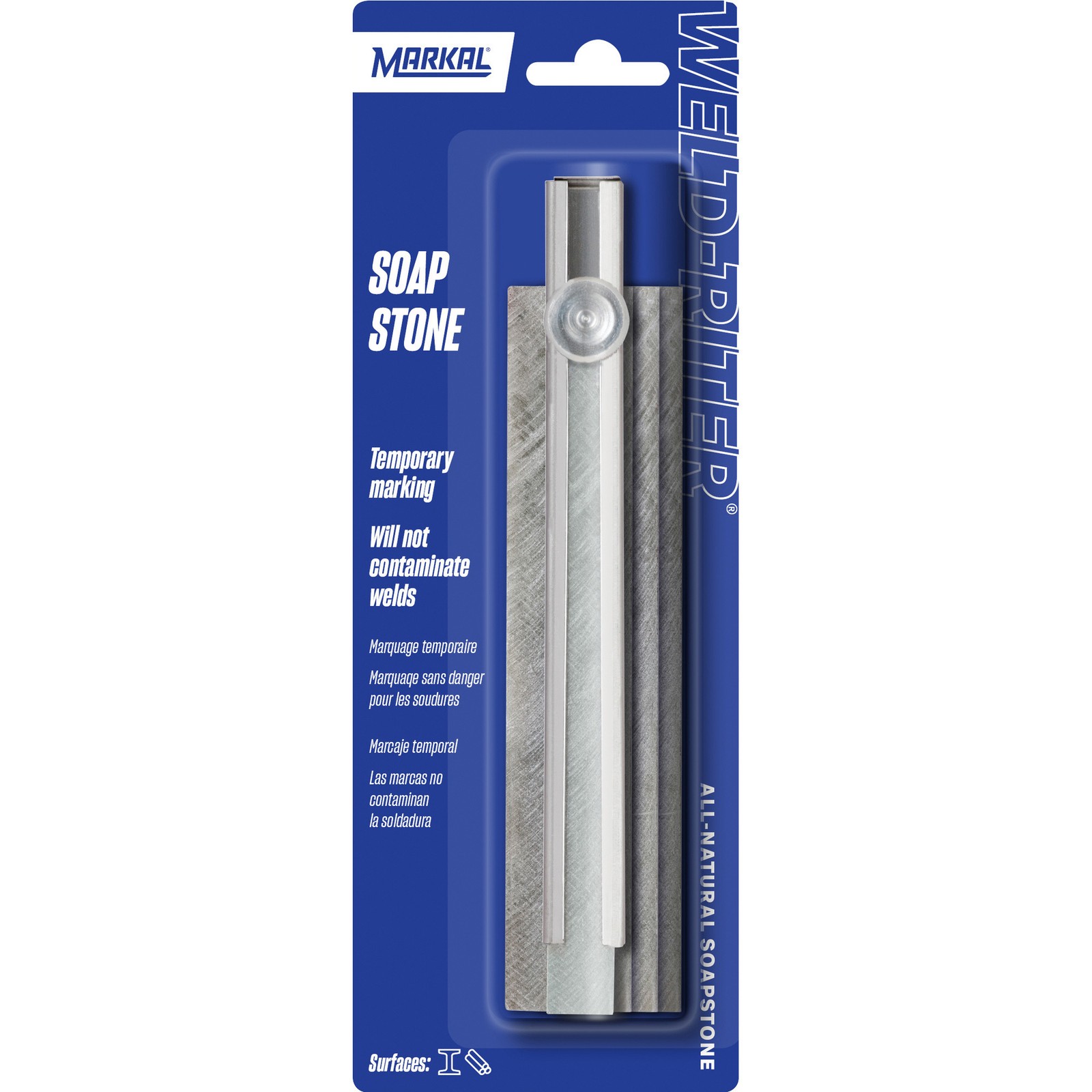 Markal Flat Soapstone Holder with 5 Refills, Model# 80136