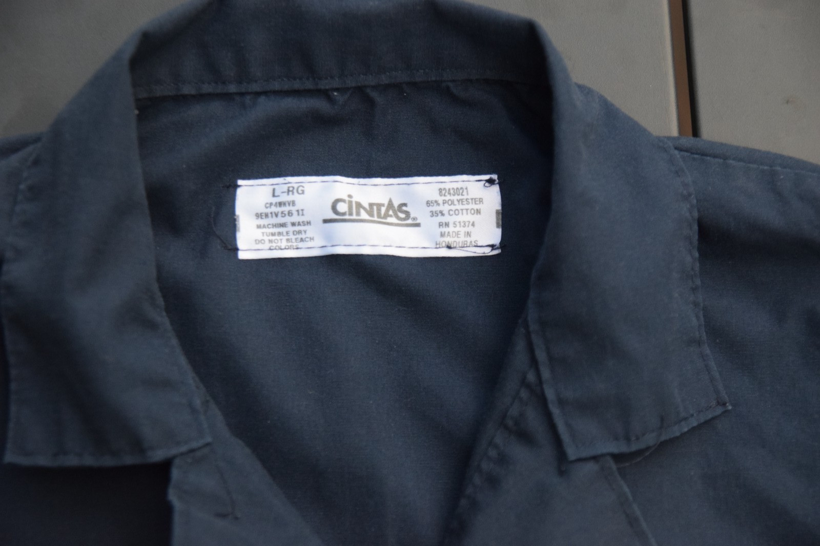 Vtg Cintas Hershey’s short sleeve workwear coverall Overalls Large Regular