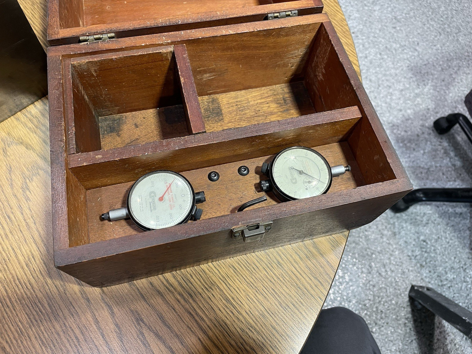 Hermann Schmidt Precision Squareness Gauge Set Inspection Indicator CNC