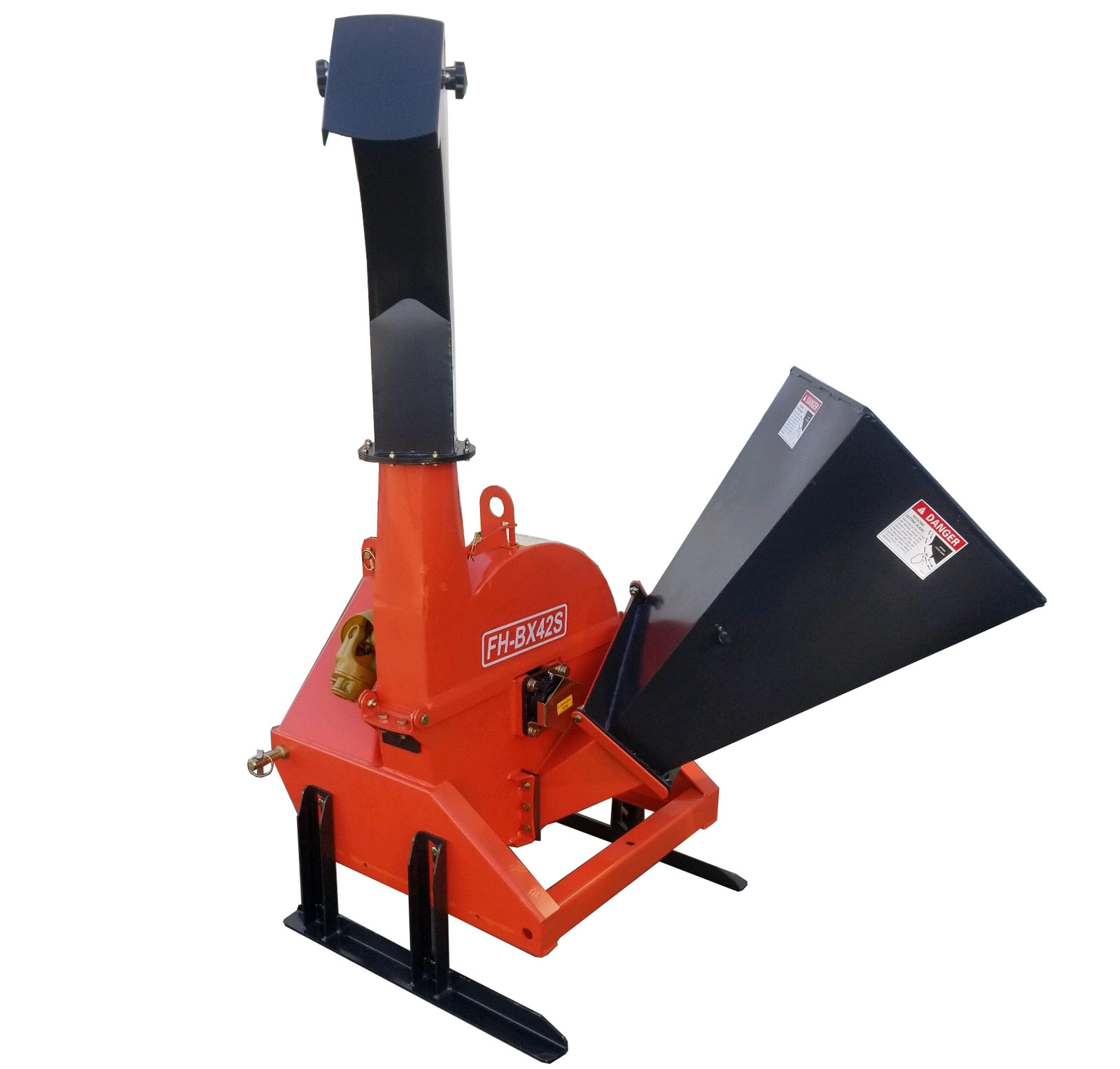 Wood Chipper 4″dia. Cat.I 3pt 16HP+ Rated (FH-BX42)