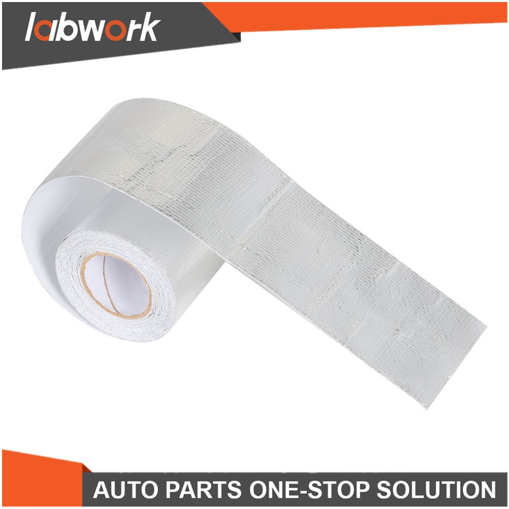 Labwork Cool-tape Self-adhesive Heat Reflective Tape Silver 1 Roll 2Inch X 25Ft