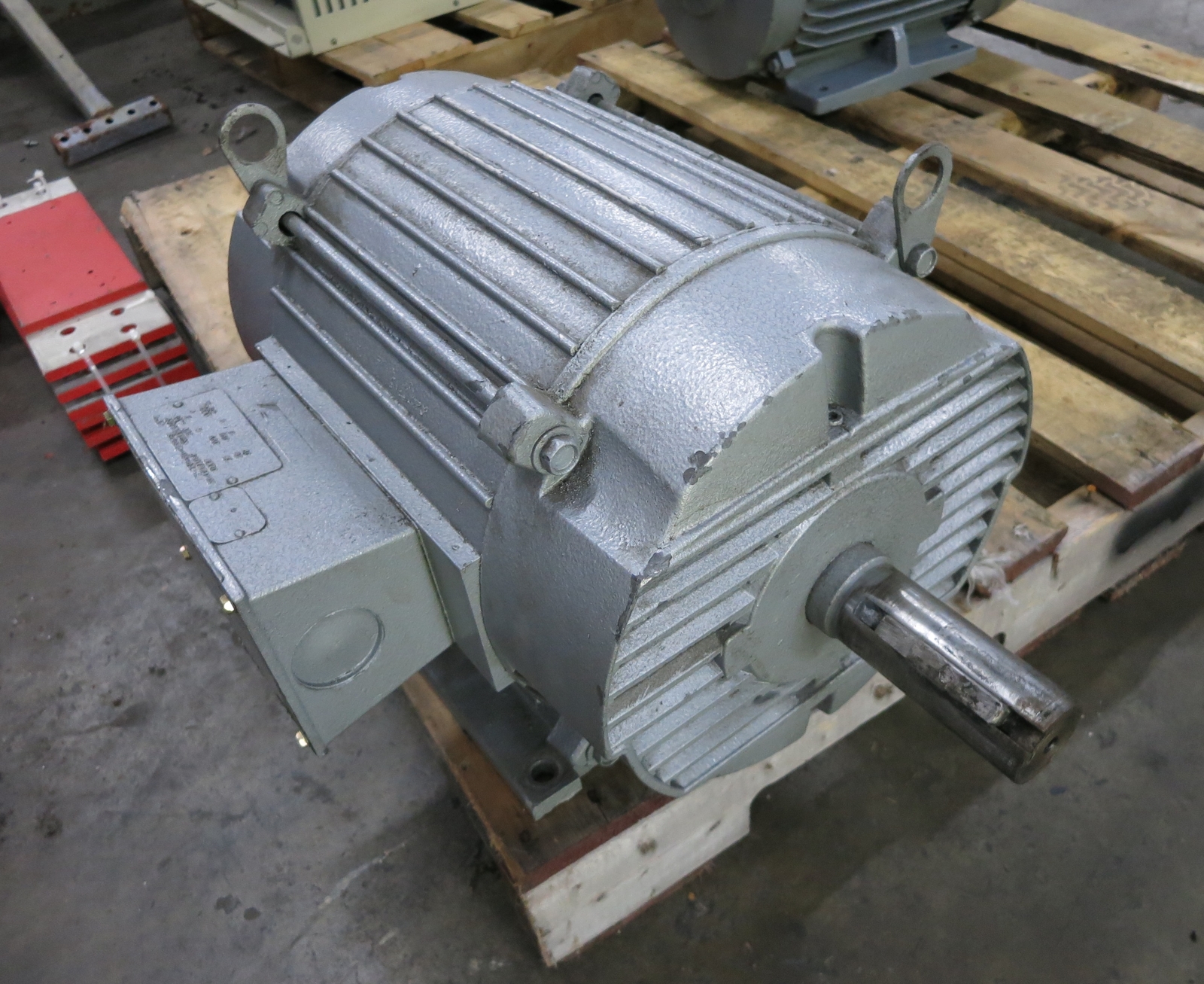 US Electrical Motors 7.5 HP AC Motor 230/460V 1170 RPM 254T Frame 22/11A