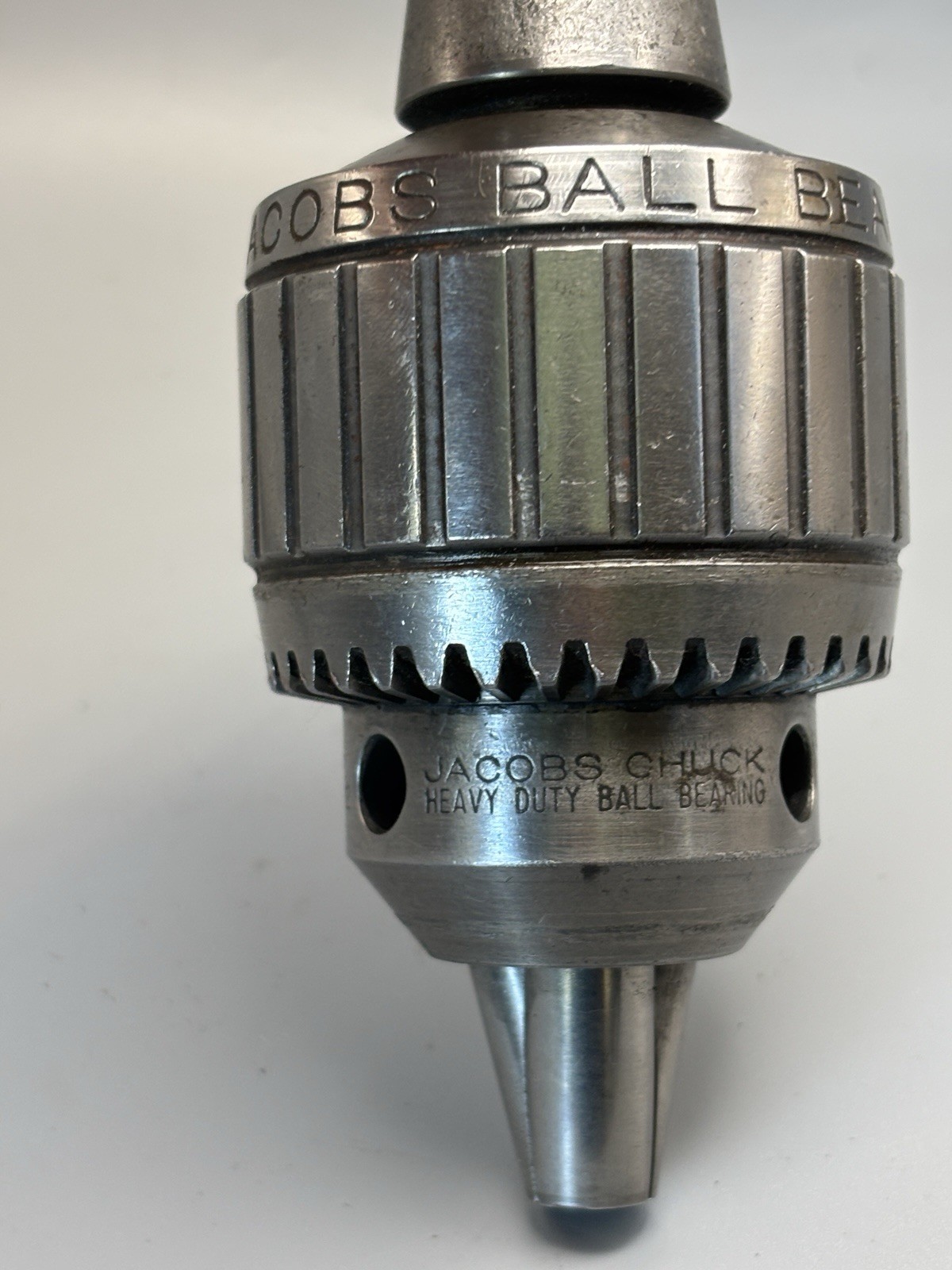 Jacobs 14N Ball Bearing Super Chuck 0″-1/2″ Capacity with Bridgeport R8 Shank