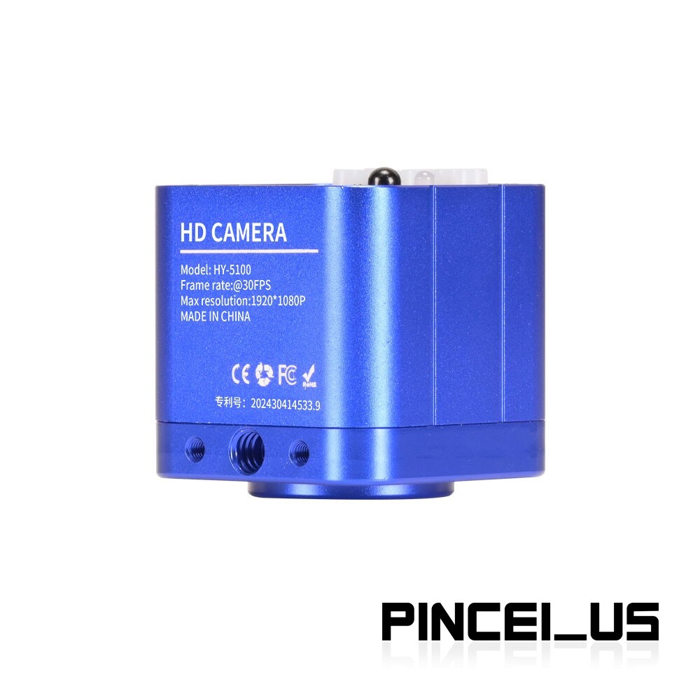 HY-5100 24MP Full HD 1080P 2K HDMI-compatible USB Microscope Camera for Repair