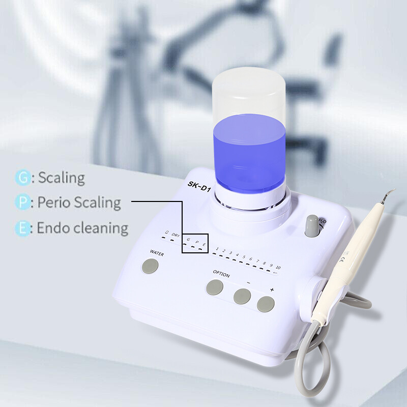 Professional Dental Scaler + 2 Bottles Fit For DTE ATELEC Handpiece & Tips