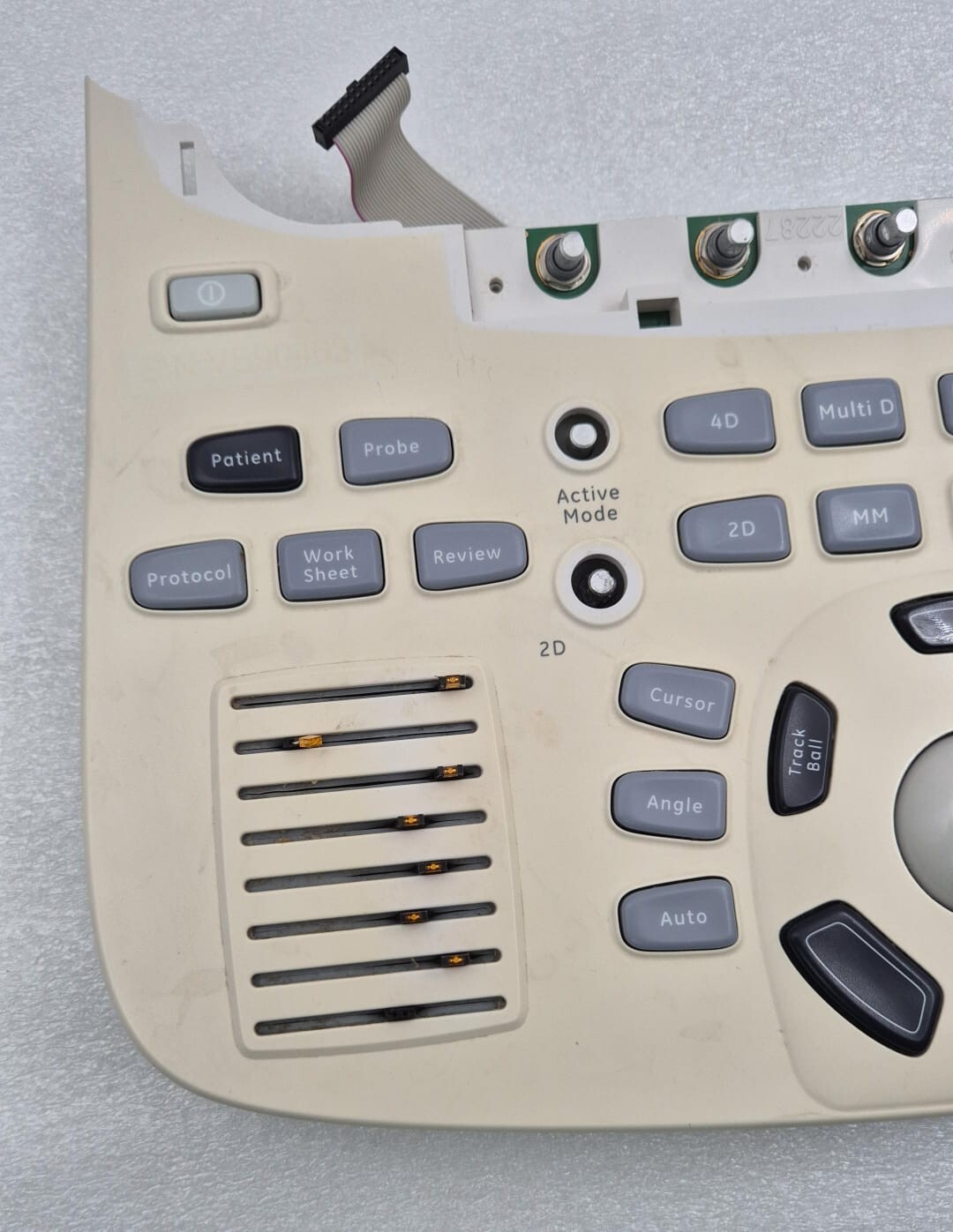 GE Ultrasound System Keyboard Control Panel 9375-00271-902/2 GA200394 EsterLine