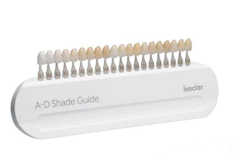Ivoclar Vivadent A–D shade guide with Bleach Shades Complete 628587#