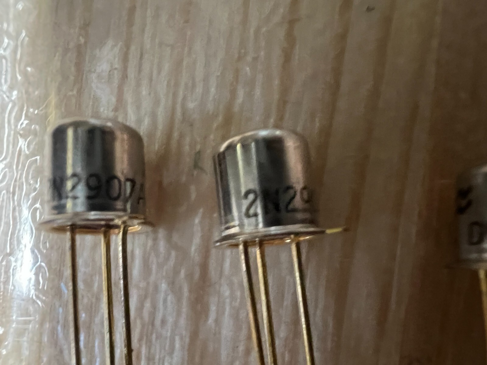 95X National Semiconductor 2N2907A T-18 Can 40V 600ma Transistors, NOS.