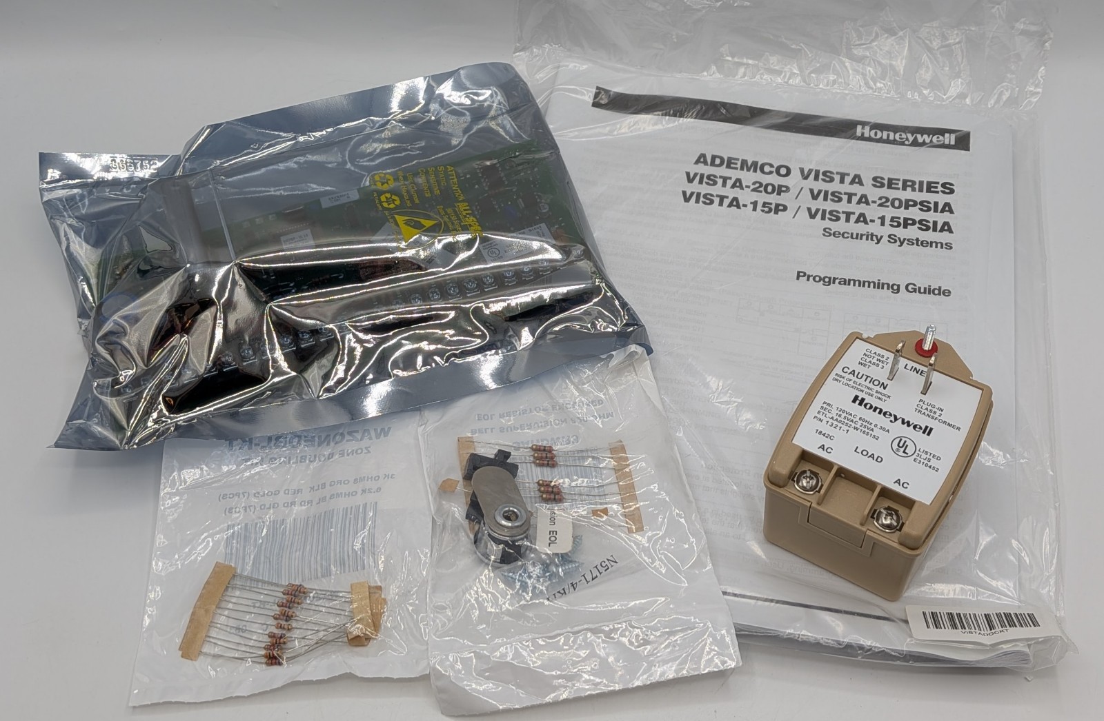 Honeywell ADEMCO Vista Security V20P 10.23 Board PSU Manual NEW