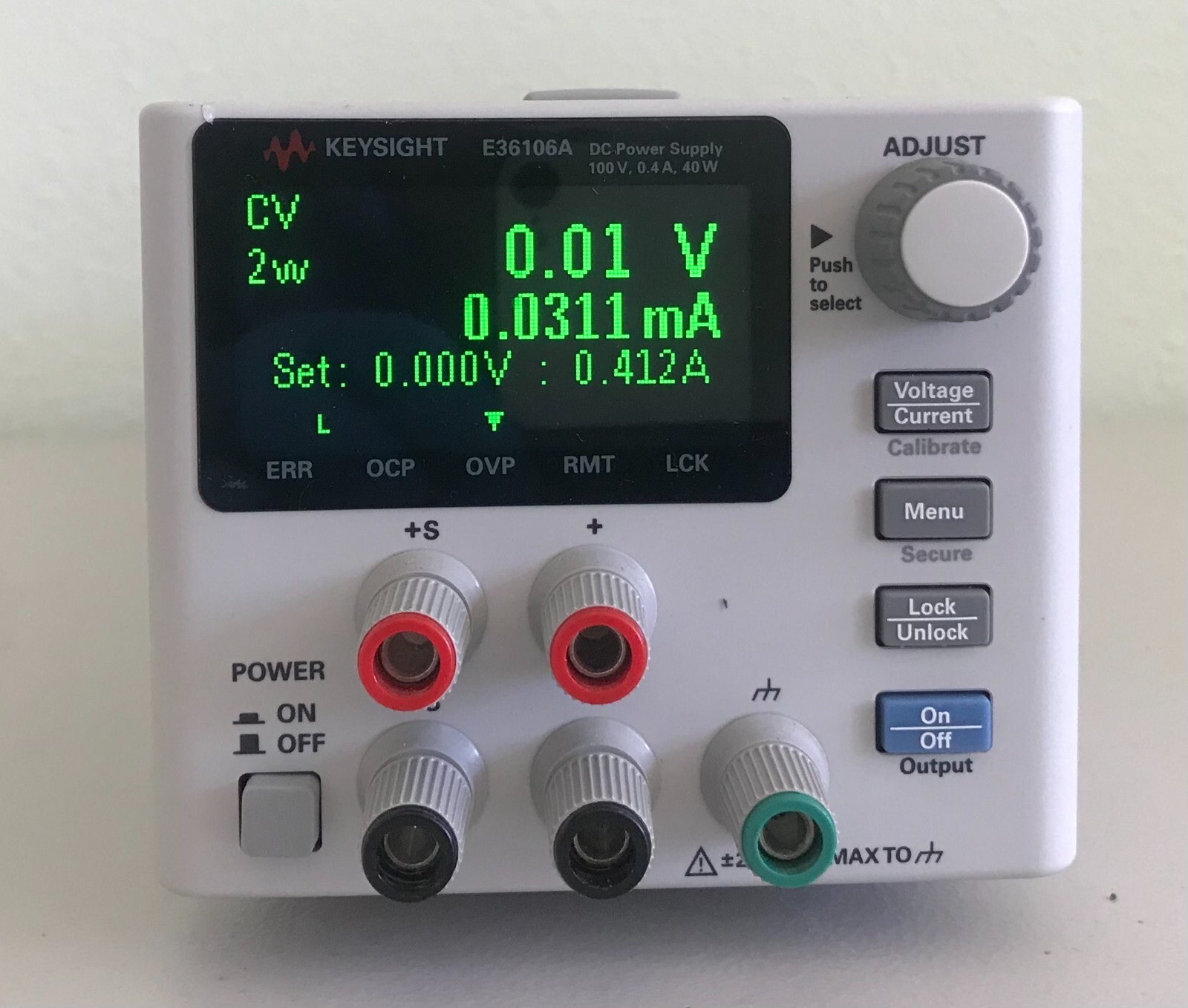 Keysight E36106A 40W DC Power Supply 100V / 0.4A
