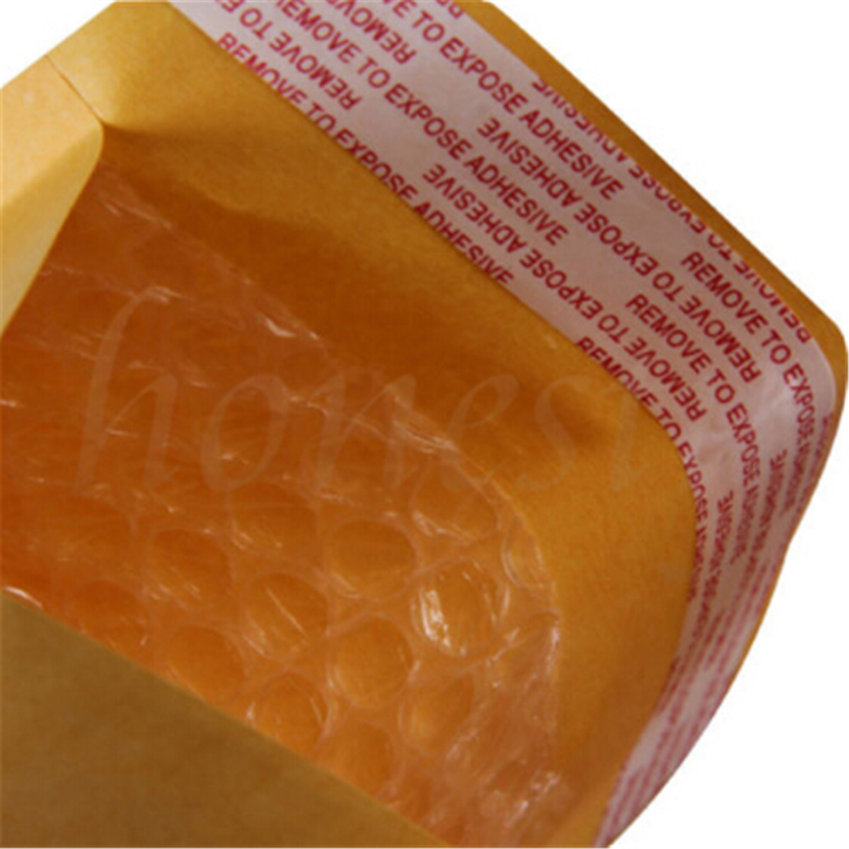 30/50pcs Yellow Kraft Bubble Mailers Padded Envelopes Shipping Bags Self Seal