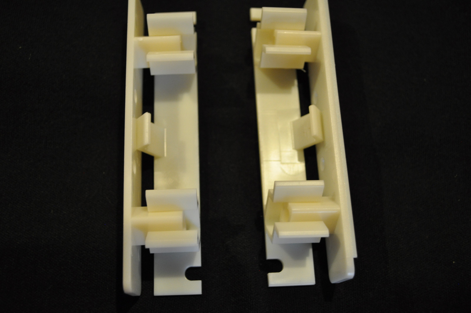 Tenn-Tex False Front Cabinet & Drawer Repair / Replace Clips 2 Pairs W/Screws