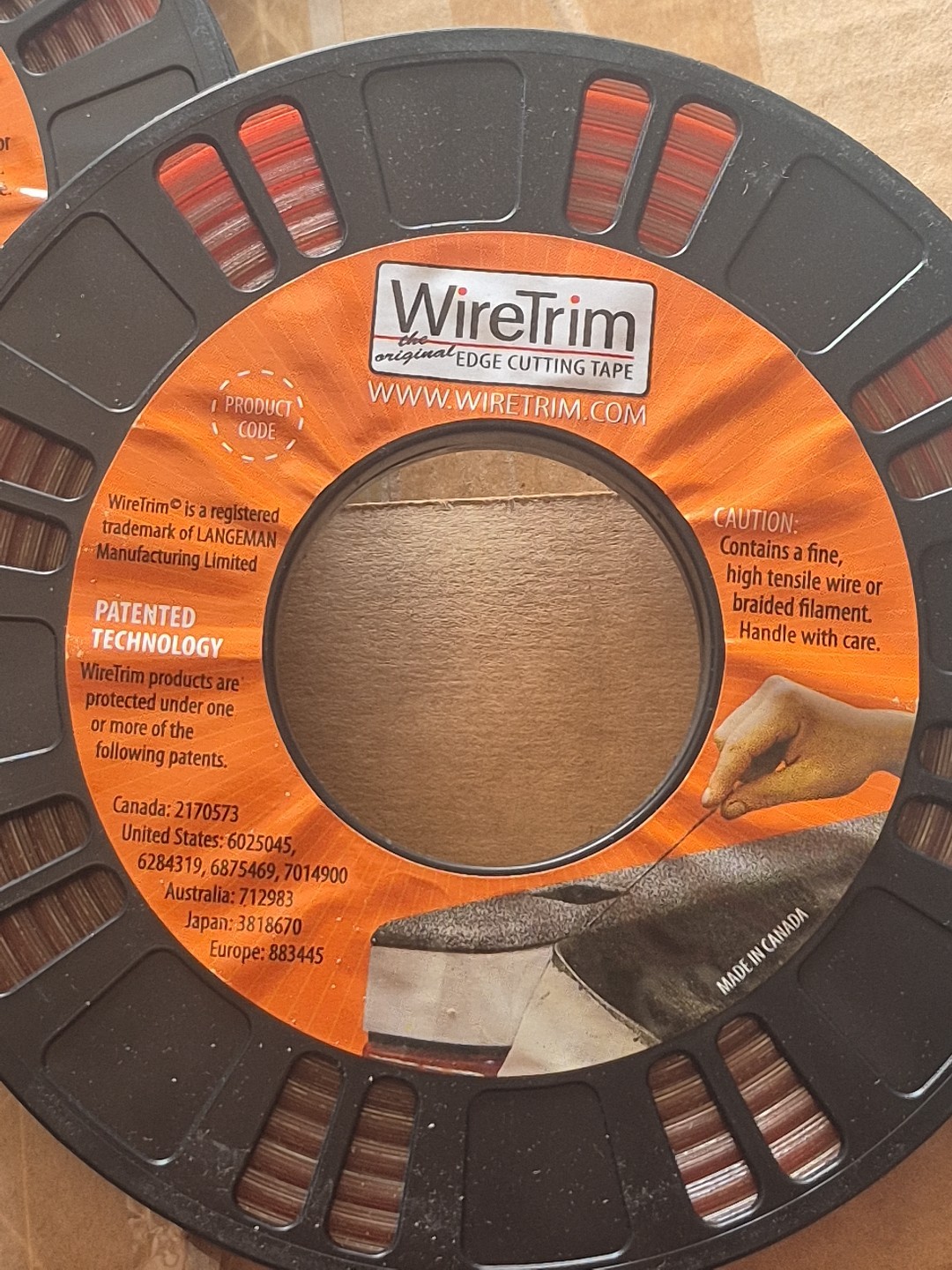 Wiretrim Redline Hd 865-8010 Edge Cutting Tape 1/4″×90′ 10 Pack!