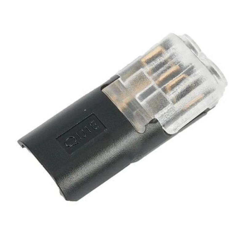 50 PCS Double-Wire Plug-in Cable Snap Connector Terminal Block w/ Locking Buckle